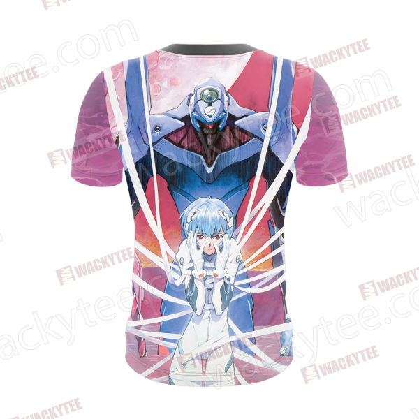 Shin Seiki Evangelion Ayanami Rei 3D T-shirt