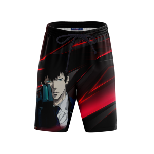 Psycho-Pass Shinya Kogami 3D Beach Shorts