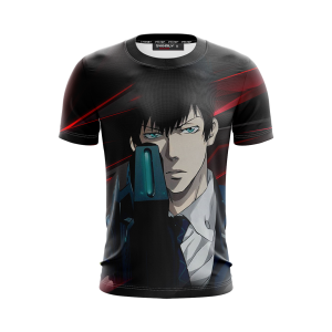 Psycho-Pass Shinya Kogami 3D T-shirt