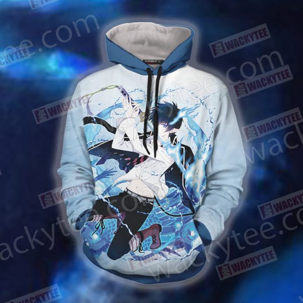 Blue Exorcist Rin Okumura 3D Hoodie