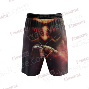 Attack On Titan Eren Jaeger 3D Beach Shorts