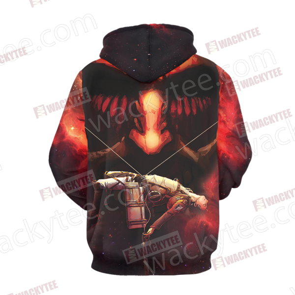 Attack On Titan Eren Jaeger 3D Hoodie