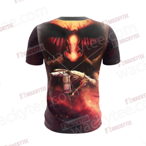 Attack On Titan Eren Jaeger 3D T-shirt