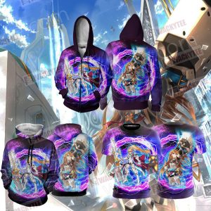 Elsword Chung Iron Paladin 3D Hoodie