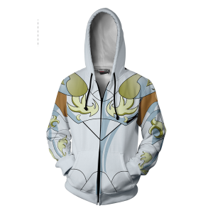 Saint Seiya Pegasus Seiya Pegasus God Cloth Cosplay Zip Up Hoodie