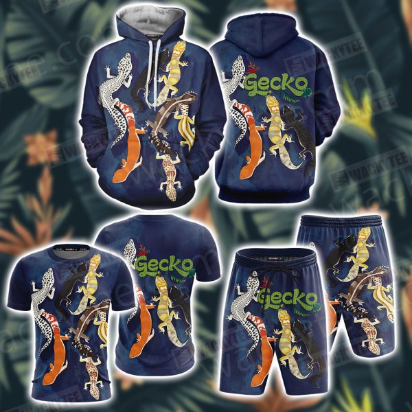 Geckos 3D Hoodie