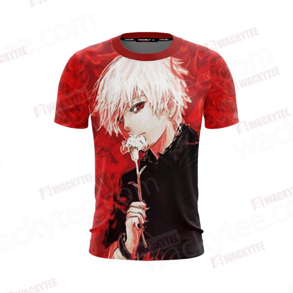 Tokyo Ghoul Kaneki Ken Unisex 3D T-shirt