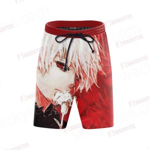 Tokyo Ghoul Kaneki Ken Beach Shorts