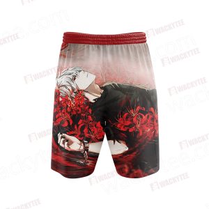 Tokyo Ghoul Kaneki Ken Beach Shorts