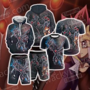 Yu Gi Oh! Yugi And Gandora 3D T-shirt