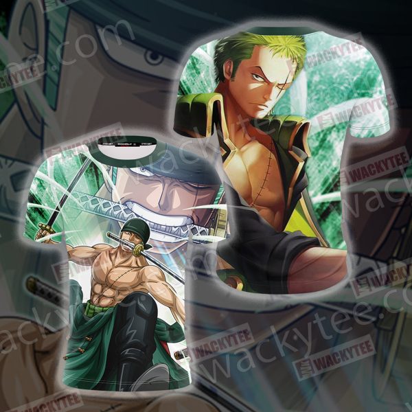 One Piece Pirate Hunter Zoro Unisex 3D T-shirt