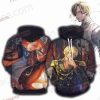 One Piece Sanji 3D Hoodie