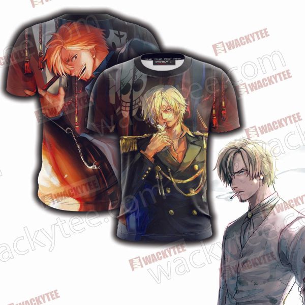 One Piece Sanji 3D T-shirt