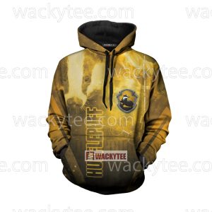 The Just Hufflepuff Harry Potter New Look 3D Hoodie