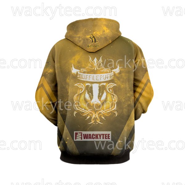 The Just Hufflepuff Harry Potter New Look 3D Hoodie