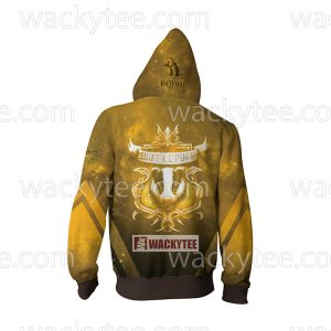 The Just Hufflepuff Harry Potter New Look Zip Up Hoodie