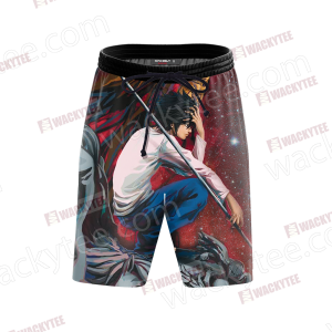 Death Note L 3D Beach Shorts