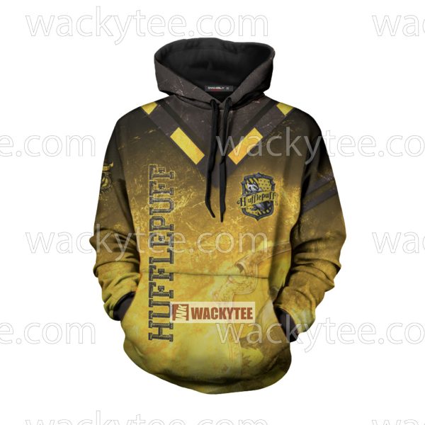 Hufflepuff My Honor Is My Loyalty 3D Hoodie