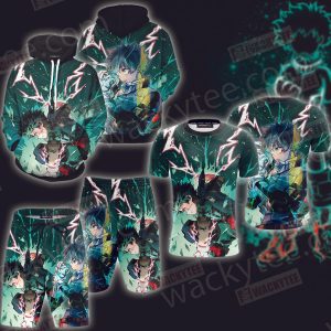 My Hero Academia Deku (Izuku Midoriya) 3D Hoodie