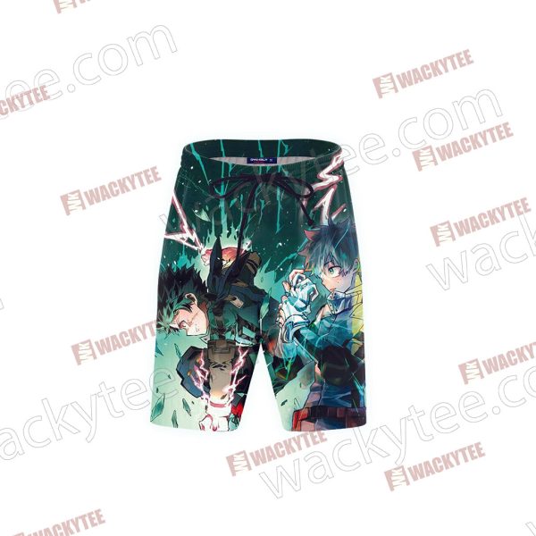 My Hero Academia Deku (Izuku Midoriya) Beach Shorts