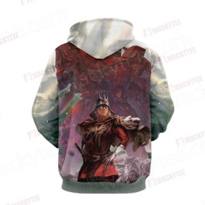 Mobile Suit Gundam Sinanju 3D Hoodie