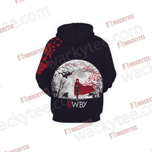 Team RWBY Ruby Rose 3D Hoodie