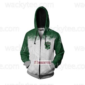 Slytherin Wear Your House Colours With Pride Zip Up Hoodie