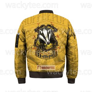 Hufflepuff Wear Your House Colours With Pride Bomber Jacket