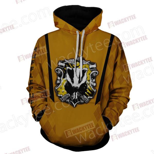 For Hufflepuff Hard Workers Were Most Worthy Of Admission 3D Hoodie