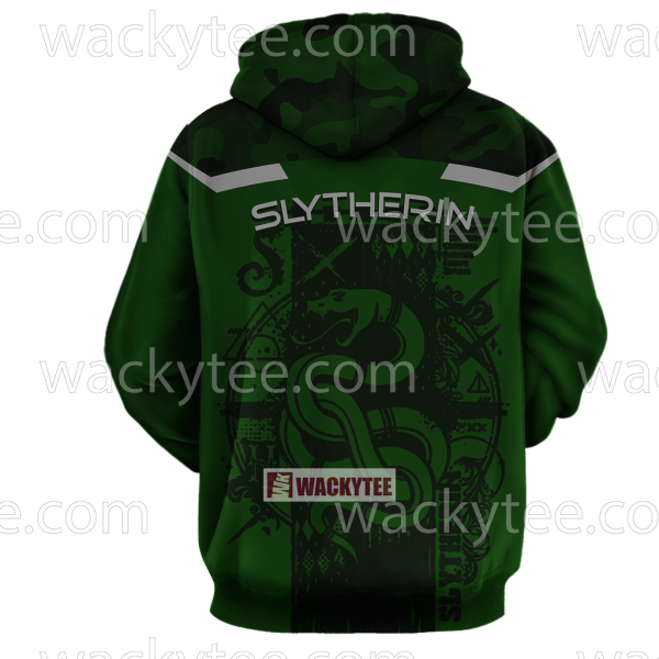 Slytherin The Results Validate The Deep Harry Potter 3D Hoodie