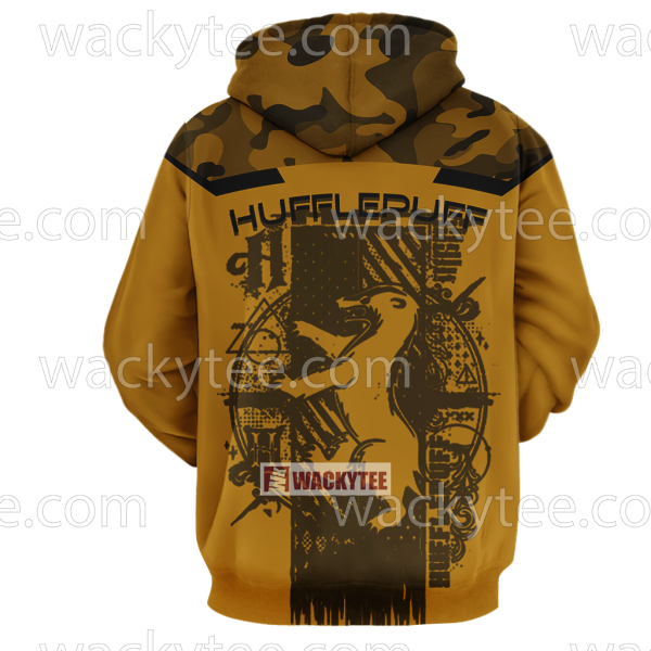 Hufflepuff My Honor Is My Loyalty Harry Potter 3D Hoodie