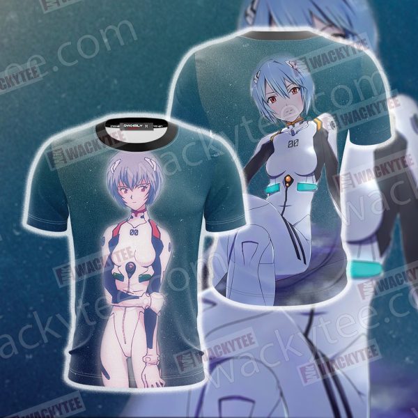 Shin Seiki Evangelion Rei 3D T-shirt