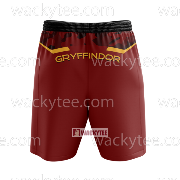 Gryffindor Let Deeds Reveal Your Heart Harry Potter Beach Shorts