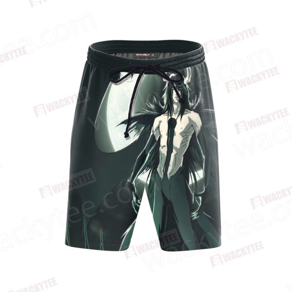 Bleach Ulquiorra Cifer 3D Beach Shorts