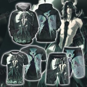 Bleach Ulquiorra Cifer 3D Beach Shorts