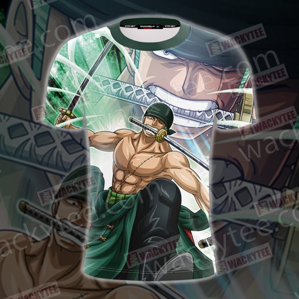 One Piece Pirate Hunter Zoro Unisex 3D T-shirt