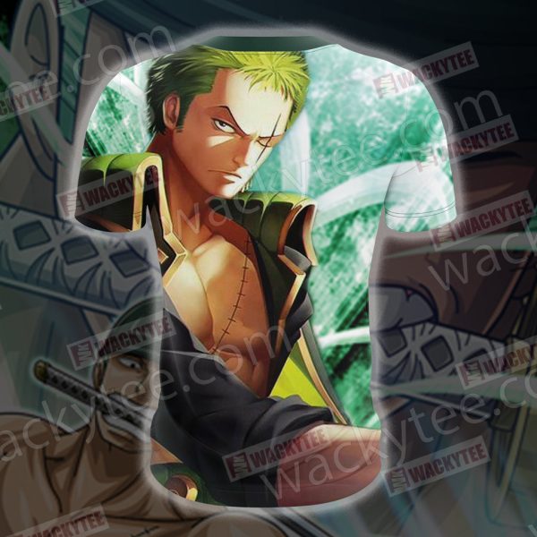 One Piece Pirate Hunter Zoro Unisex 3D T-shirt