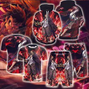 One Piece Red-Haired Shanks 3D Hoodie