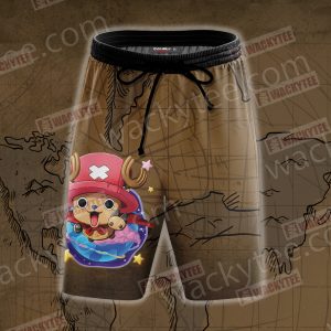 One Piece Tony Tony Chopper Beach Shorts