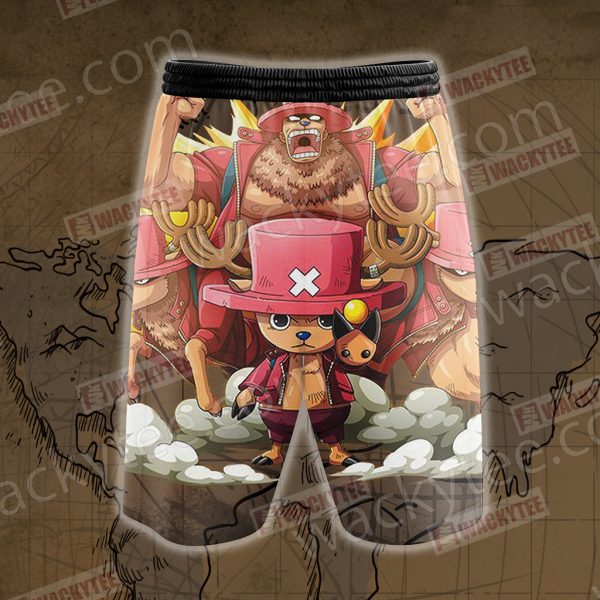 One Piece Tony Tony Chopper Beach Shorts