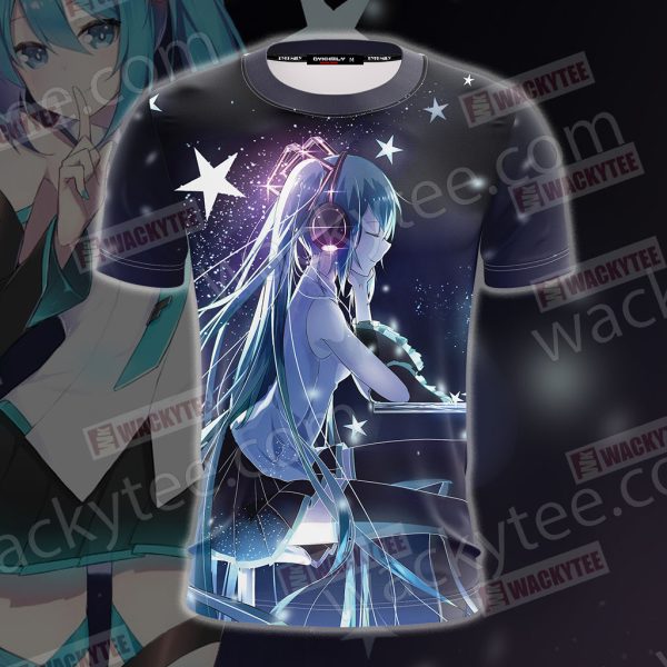 Hatsune Miku Unisex 3D T-shirt