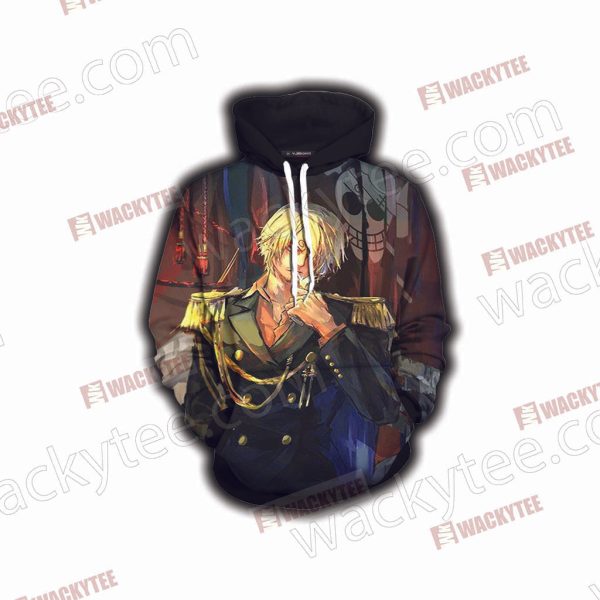 One Piece Sanji 3D Hoodie