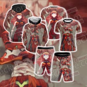 Shin Seiki Evangelion Soryu Asuka Langley Beach Shorts