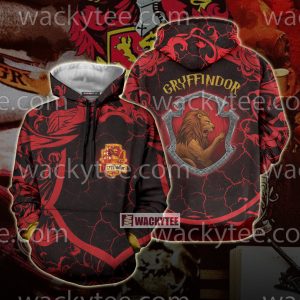 Hogwarts Brave Like A Gryffindor Harry Potter New 3D Hoodie