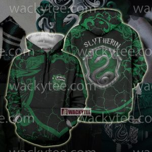 Hogwarts Cunning Like A Slytherin Harry Potter New 3D Hoodie