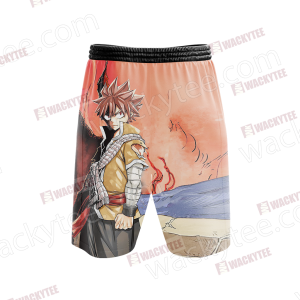 Fairy Tail: Dragon Cry Natsu Dragneel Beach Shorts