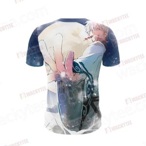 Gintama Sakata Gintoki Unisex 3D T-shirt