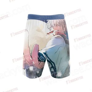 Gintama Sakata Gintoki Beach Shorts