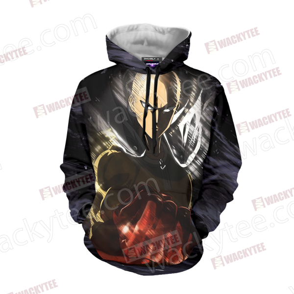 One Punch Man Saitama 3D Hoodie