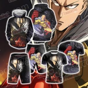 One Punch Man Saitama 3D Hoodie